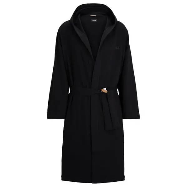 Image of Boss Iconic French Terry Robe - Size S