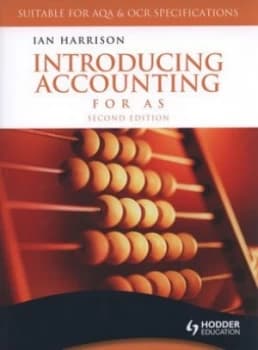Image of Introducing Accounting for As by Ian Harrison Paperback