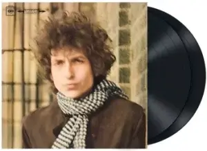 Image of Bob Dylan Blonde on blonde LP black