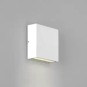 Image of Astro Elis - LED Outdoor Wall Light Textured White IP54