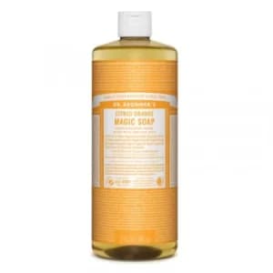 Image of Dr. Bronner's Citrus-Orange Pure-Castile Liquid Soap 945ml