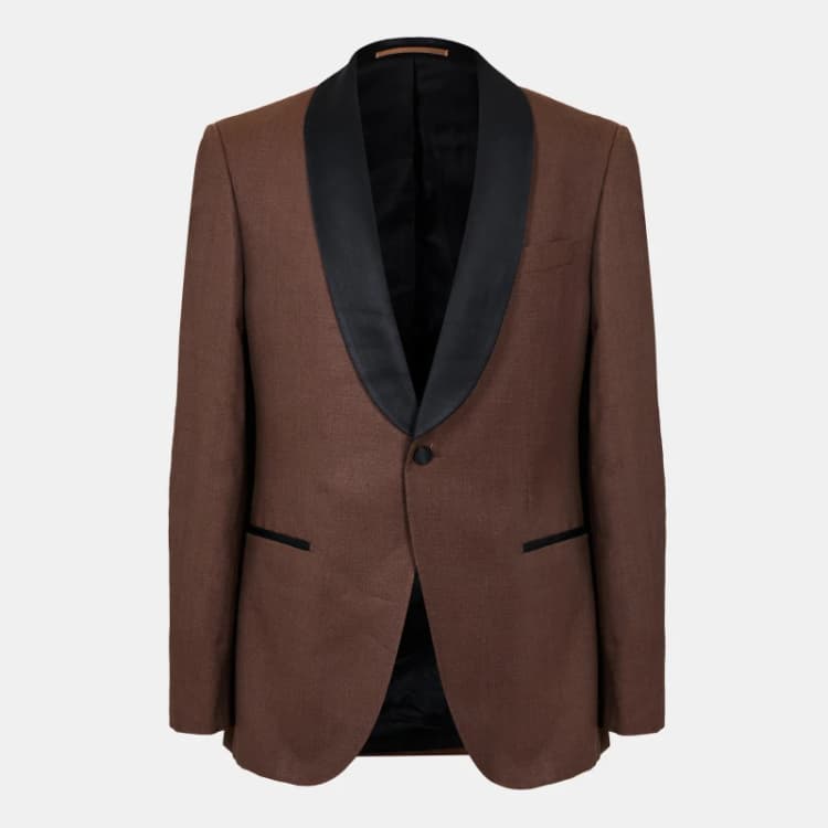 Image of Boss Mens Harvers Tuxedo Suit Beige male 36 (46)