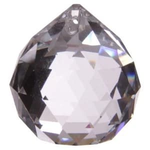 Image of Small (Pack Of 4) Glass Hanging Crystal