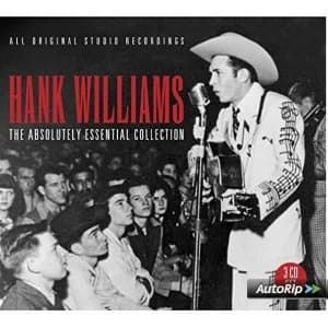 Image of Hank Williams Absolutely Essential Collection The Music CD