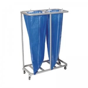 Image of GoSecure Double Sack Holder Silver