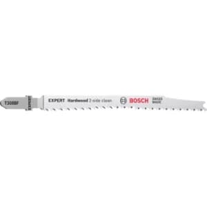Image of Bosch Expert T308 BF Hard Wood Cutting Jigsaw Blades Pack of 5