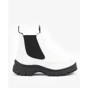 Image of Barbour International Morgan Boots - White