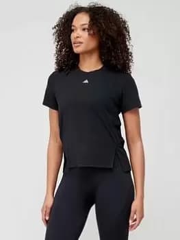 Image of adidas Train Essentials D2T Tee T-Shirt - Black, Size XS, Women