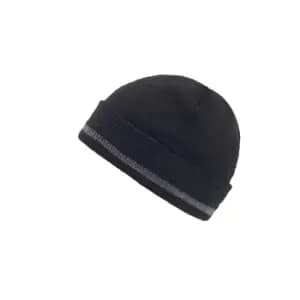 Image of Atlantis Workout Enhanced Visibility Beanie (One Size) (Black)