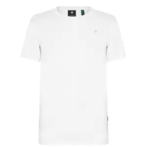 Image of G Star Gstar Base T Shirt - White