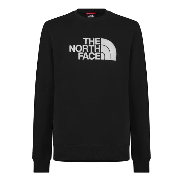 Image of Drew Peak Logo Sweatshirt in Cotton Mix with Crew Neck