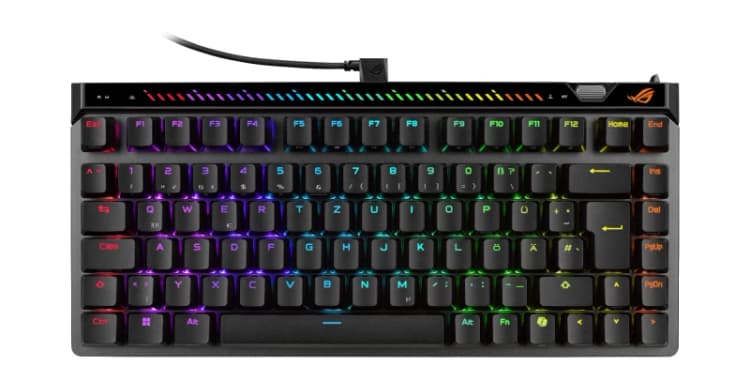 Image of ASUS ROG Falchion Ace 75 HE keyboard Gaming USB Black