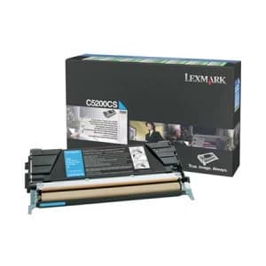 Image of Lexmark C5200CS Cyan Laser Toner Ink Cartridge