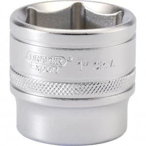 Image of Draper 3/8" Drive Satin Finish Hexagon Socket Imperial 3/8" 1"