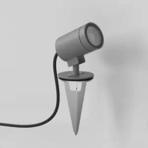 Image of Astro Bayville Spike Spot LED Outdoor Spotlight Textured Grey IP65