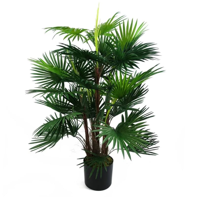 Image of Leaf Design 90cm Fan Palm Artificial Tree