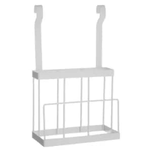 Image of Hanging Knife Storage Rack in White Iron