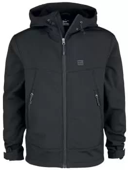 Image of Vintage Industries Alford Softshell Between-seasons Jacket black