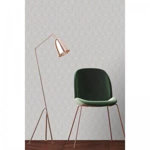 Image of Superfresco Easy Grey Myrtle Geometric Wallpaper