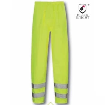 Image of Black Knight X-Large Hawk High Visibility Trousers - Yellow
