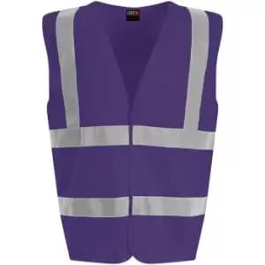 Image of PRO RTX High Visibility Unisex Waistcoat (XXL) (Purple)