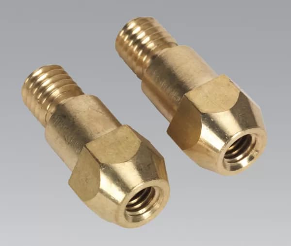 Image of Genuine SEALEY MIG925 Tip Adaptor 6mm TB36 Pack of 2