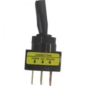 Image of SCI R13 61L ILLUMINATED RED Car Toggle Switch 20A Onoff