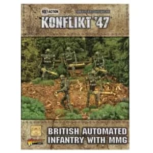 Image of British Automated Infantry with MMG box set