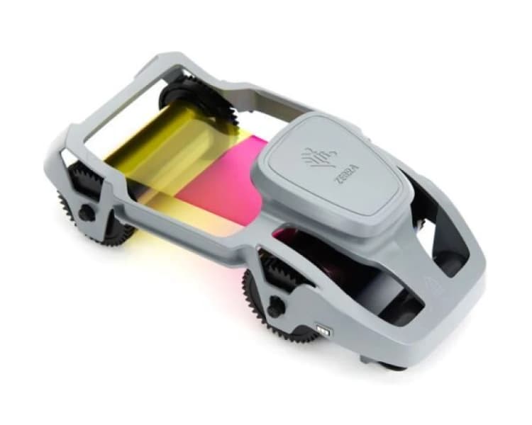 Image of Zebra 800300-254EM printer ribbon 800 pages Black. Cyan. Magenta. Yell