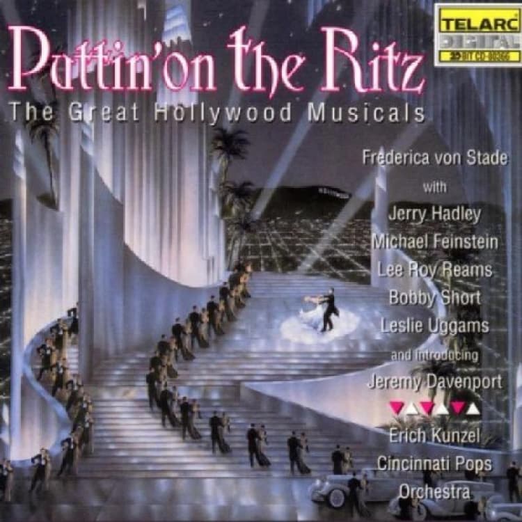 Image of Puttin On the Ritz - The Great Hollywood Musicals Kunzel CD Album