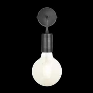 Image of Industville Sleek Edison Wall Light - Pewter