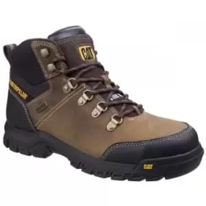 Image of Caterpillar Mens CAT Framework S3 Safety Leather Boots (12 UK) (Seal Brown)
