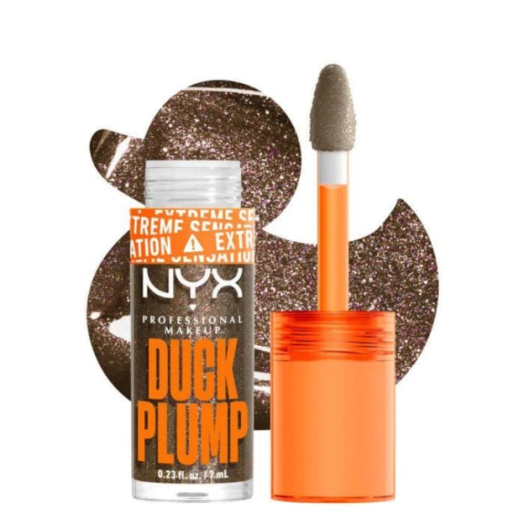 Image of NYX Professional Makeup Duck Plump Lip Plumping Gloss (Various Shades) - Onyx-Pected