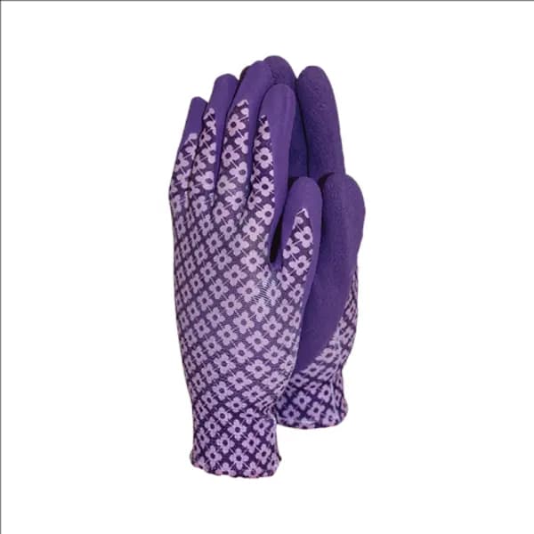 Image of Town & Country Flexigrip Gloves Purple Medium