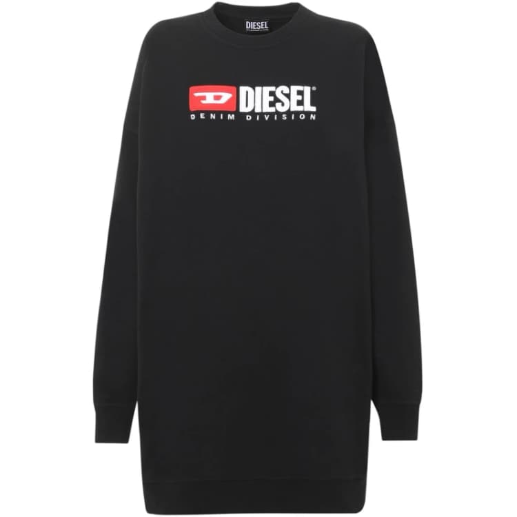 Image of Diesel Womens Jumper Dress Black female 6