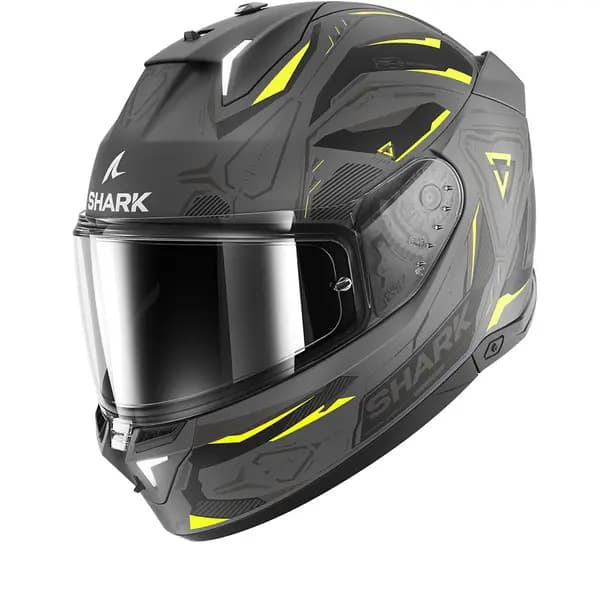 Image of Shark SKWAL i3 Linik Mat Anthracite Yellow Black AYK Full Face Helmet Size L