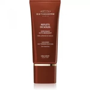 Image of Institut Esthederm Sun Sheen Sun Kissed Self-Tanning Face Care Self-Tanning Face Lotion Shade Light Tan 50ml