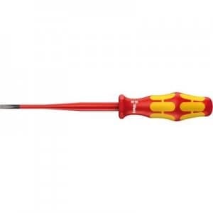 Image of Wera 160 iS VDE Slotted screwdriver Blade width 4mm Blade length 100 mm DIN EN 60900