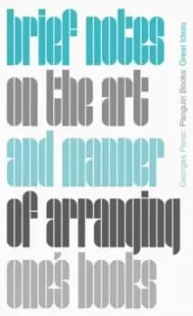 Image of Brief Notes on the Art and Manner of Arranging One's Books