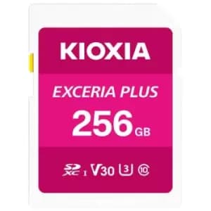 Image of Kioxia Exceria Plus 256GB SDXC UHS-I Class 10