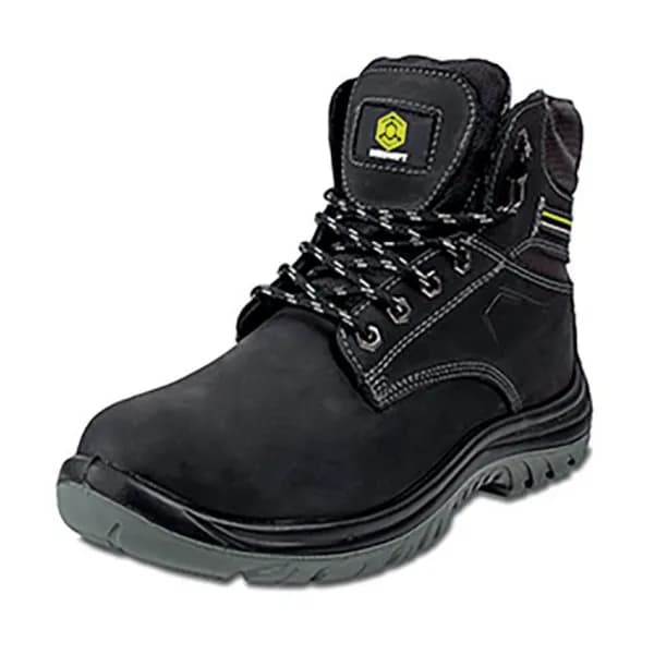 Image of Beeswift Beeswift Dual Density PU Steel Toe Cap Ankle Boots 1 Pair Black 04 CF56BL04