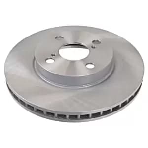 Image of febi bilstein Pair of Brake Disc Rotor 26185 fits Front OE 43512-02070