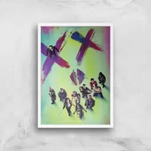 Image of DC Suicide Squad Giclee Art Print - A2 - White Frame