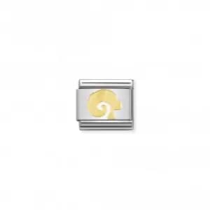 Image of Nomination Composable Classic Zodiac 18K Gold Aries Link 030104/01