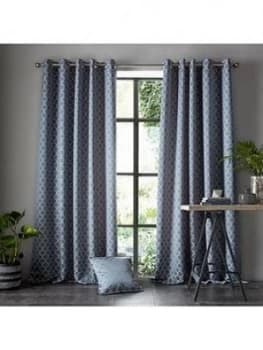 Image of Ashley Wilde Aldbury Danube 46X54 Eyelet Curtains