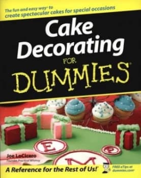 Image of Cake Decorating for Dummies by Joe Locicero Paperback