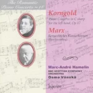 Image of Romantisches Klavierkonzert/Piano Concerto by Joseph Marx CD Album