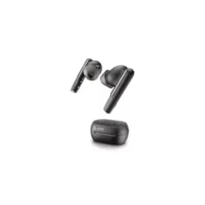 Image of POLY VOYAGER Headset Wireless In-ear Music/Everyday Bluetooth Charging stand Black