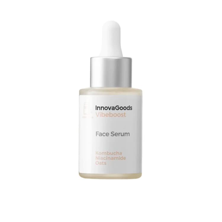Image of Sublime Market Connect Face serum - InnovaGoods - Kombucha - 30ml - Vegan - Moisturizing - Revitalizing white white