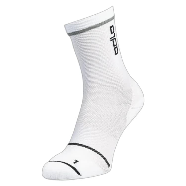 Image of Football Socks Odlo Ceramicool Reflective Blanc Unisex 45/47